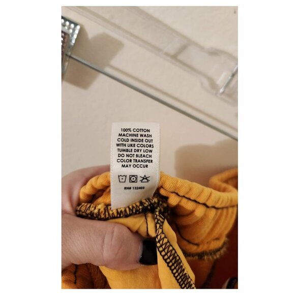 5/$100 SALE - COTTON CITIZEN Faded Orange Sweatpants - Picture 6 of 8